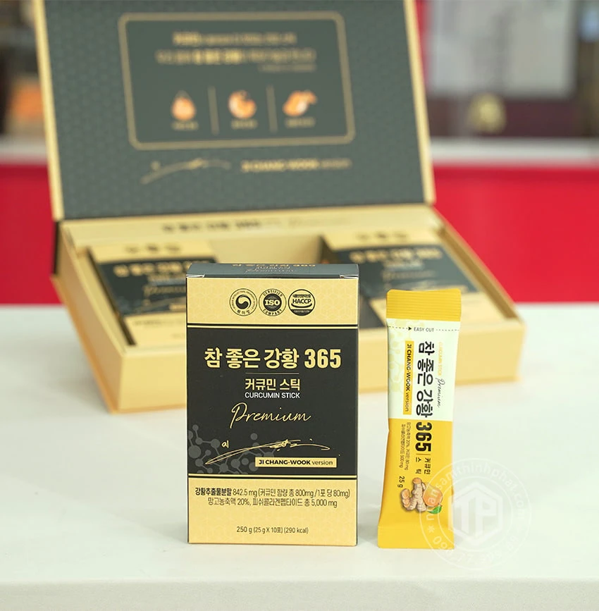 Thạch nghệ nano 365 Curcumin cao cấp Hàn Quốc