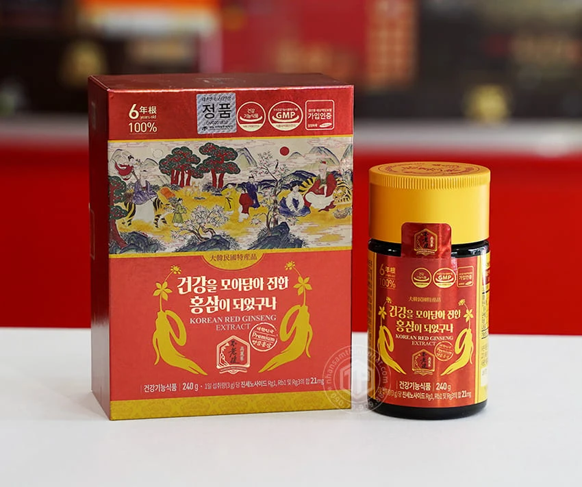 Cao hồng sâm Daedong Hàn Quốc hộp 1 lọ x 240g Cao hồng sâm Daedong Hàn Quốc hộp 1 lọ x 240g