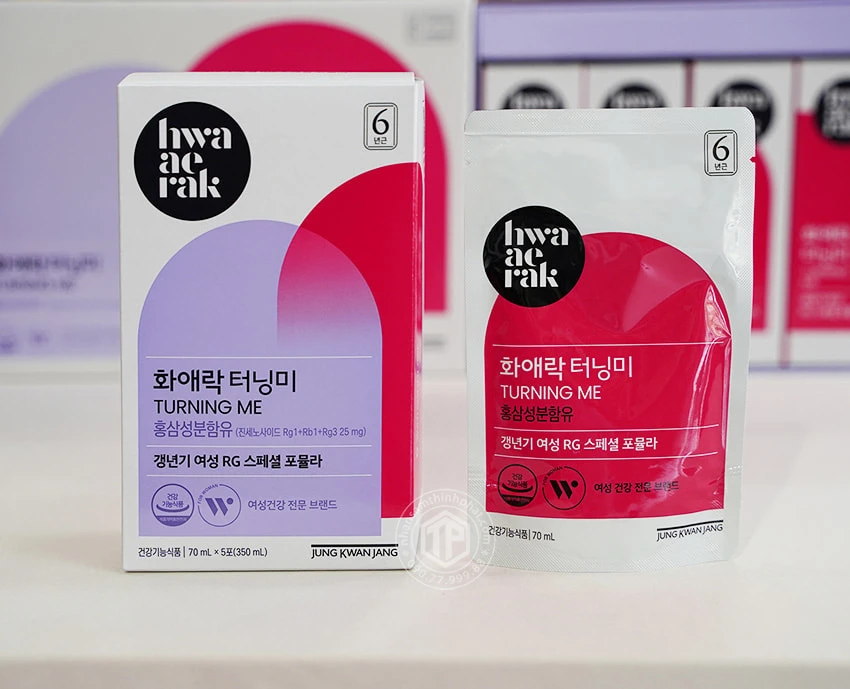 Nước Hồng Sâm Cao Cấp KGC cho nữ tuổi trung niên chính hãng hộp 30 gói x 70ml Nước Hồng Sâm Cao Cấp KGC cho nữ tuổi trung niên chính hãng hộp 30 gói x 70ml