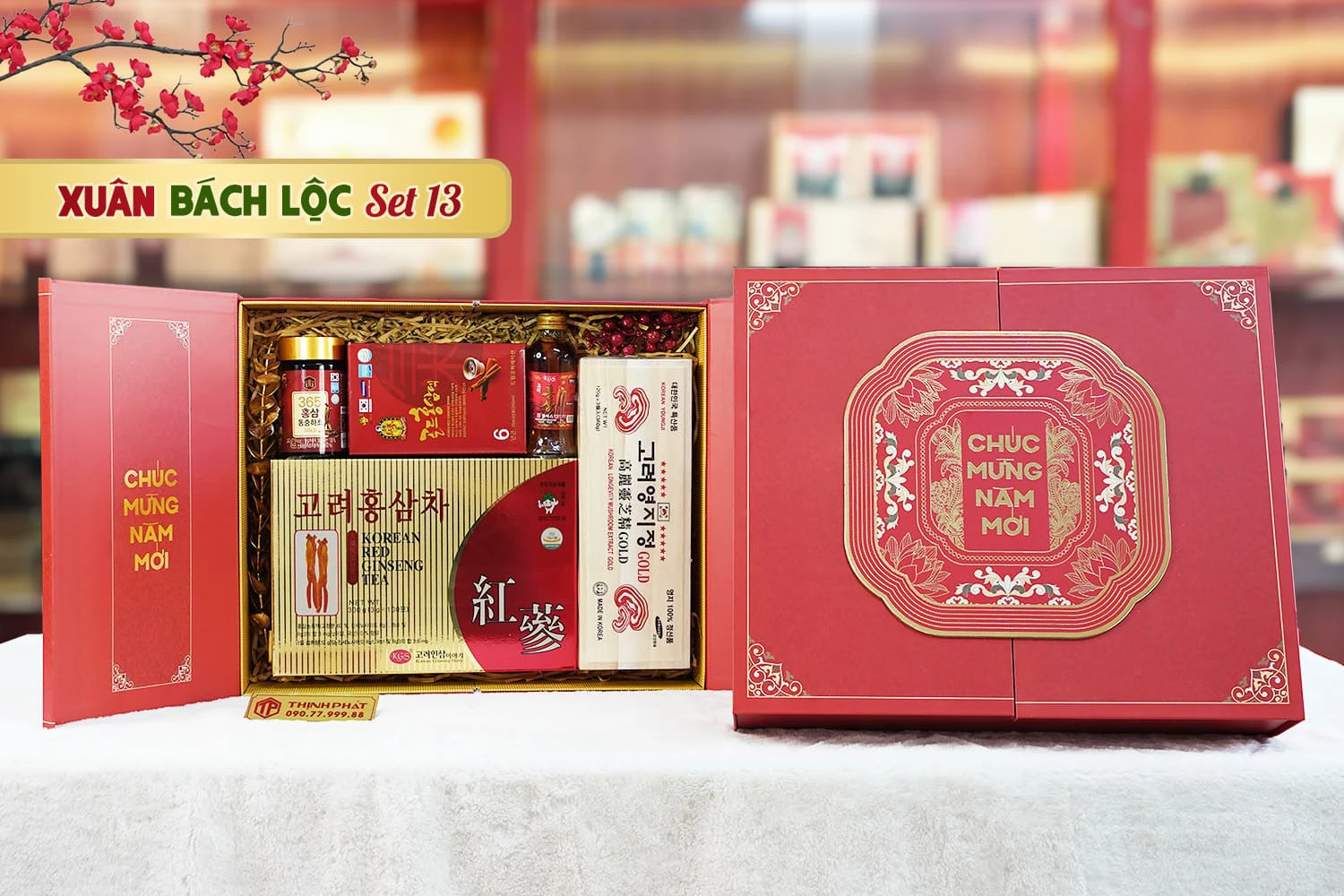 Hộp Quà Xuân Bách Lộc- Set 13 Hộp Quà Xuân Bách Lộc- Set 13