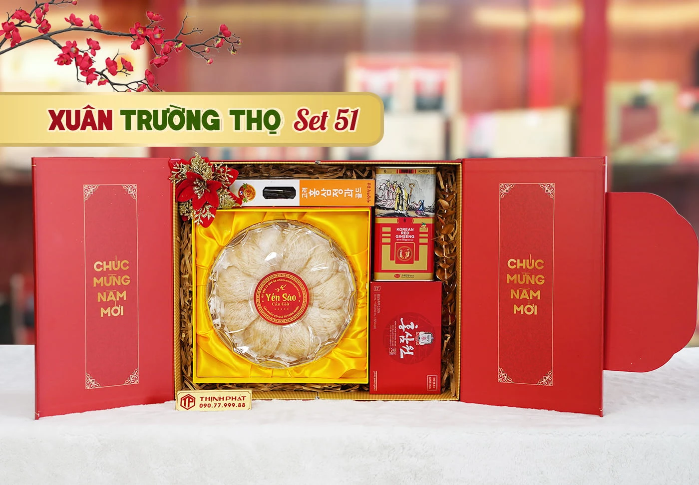 Hộp Quà Xuân Trường Thọ - Set 51 Hộp Quà Xuân Trường Thọ - Set 51