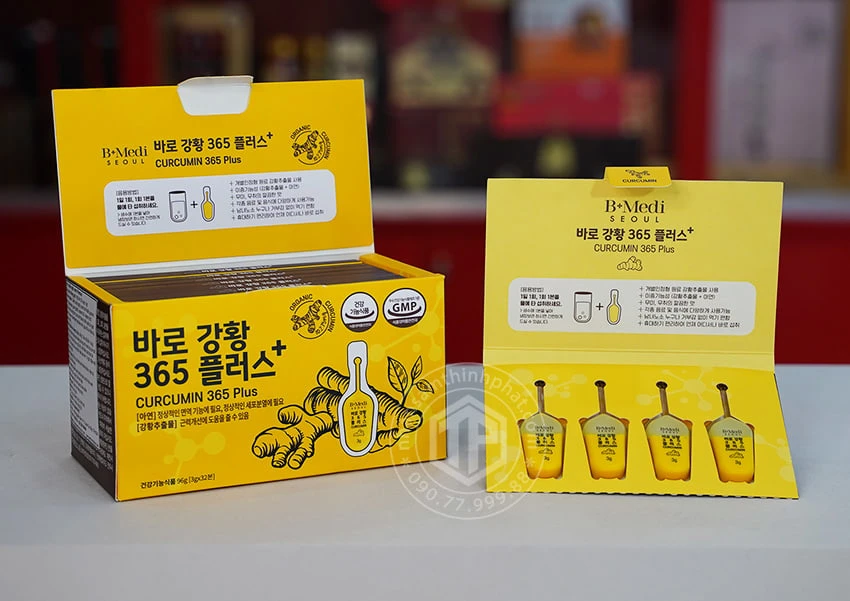 Tinh chất nghệ nano 365 Curcumin cao cấp Hàn Quốc Tinh chất nghệ nano 365 Curcumin cao cấp Hàn Quốc