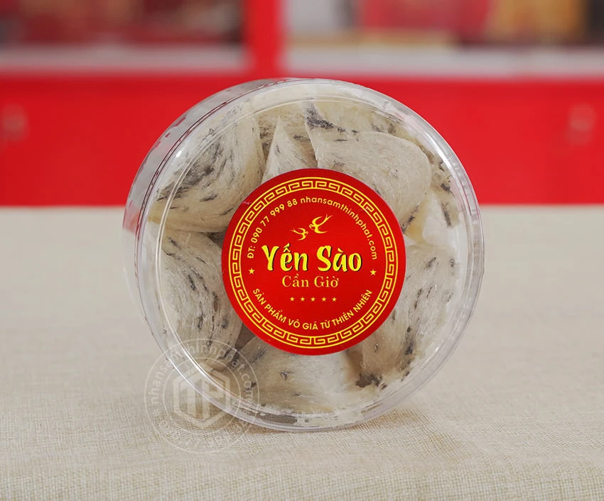 Tổ Yến Sào Cần Giờ còn lông hộp 100g