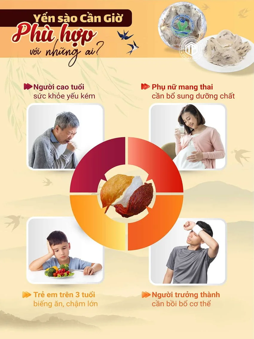 Yến Sào Cần Giờ Phù Hợp Với Những Ai Yến Sào Cần Giờ Phù Hợp Với Những Ai