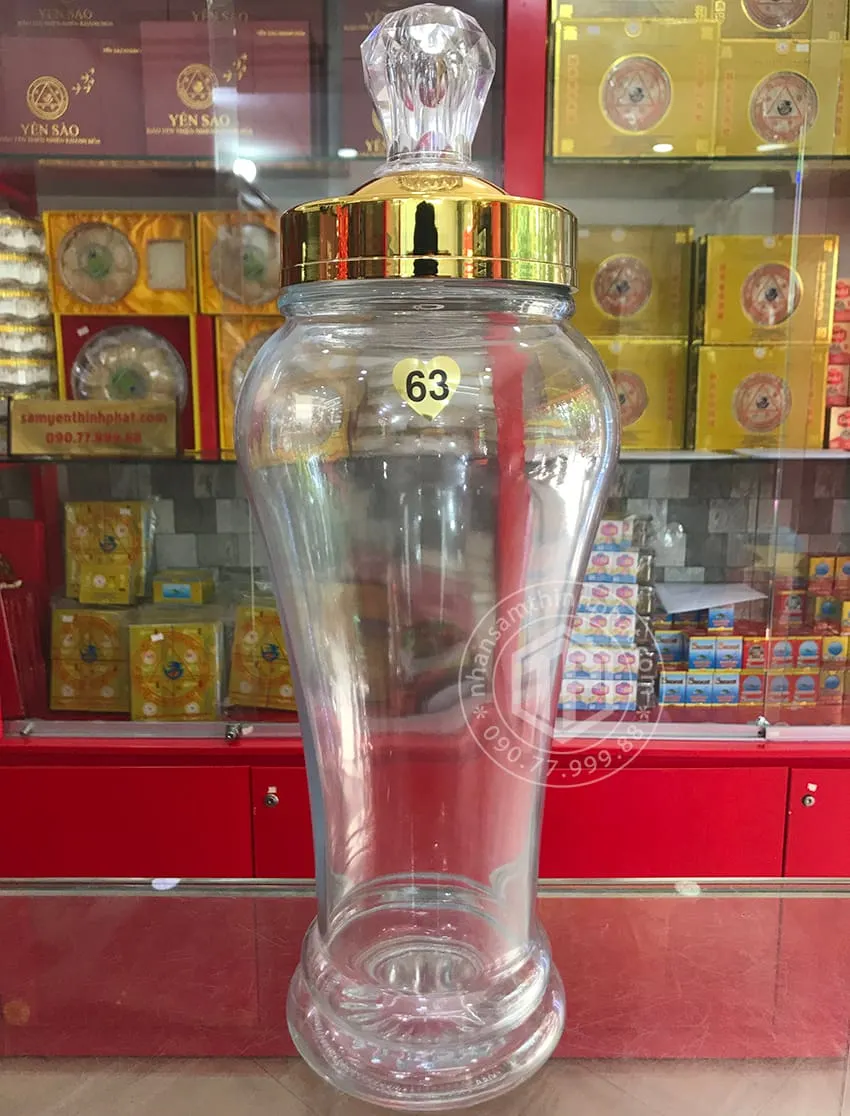 Bình ngâm sâm tươi Hàn Quốc 2,4 lít Bình ngâm sâm tươi Hàn Quốc 2,4 lít