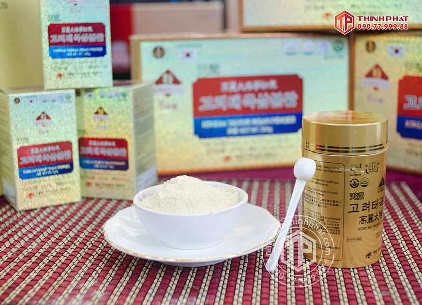 Bột thái cực sâm Hàn Quốc Daedong hộp 3 lọ x 100g Bột thái cực sâm Hàn Quốc Daedong hộp 3 lọ x 100g