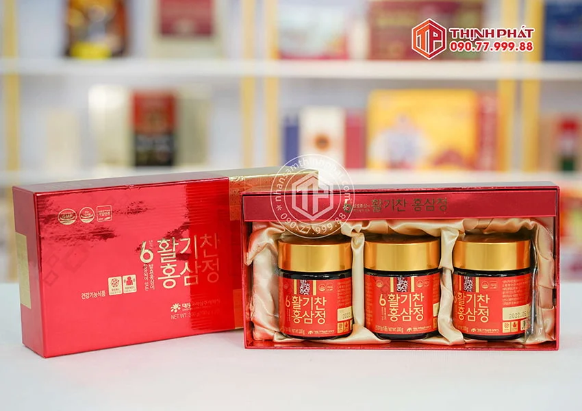 Cao hồng sâm Deadong Hàn Quốc hộp 3 lọ x 100g Cao hồng sâm Deadong Hàn Quốc hộp 3 lọ x 100g