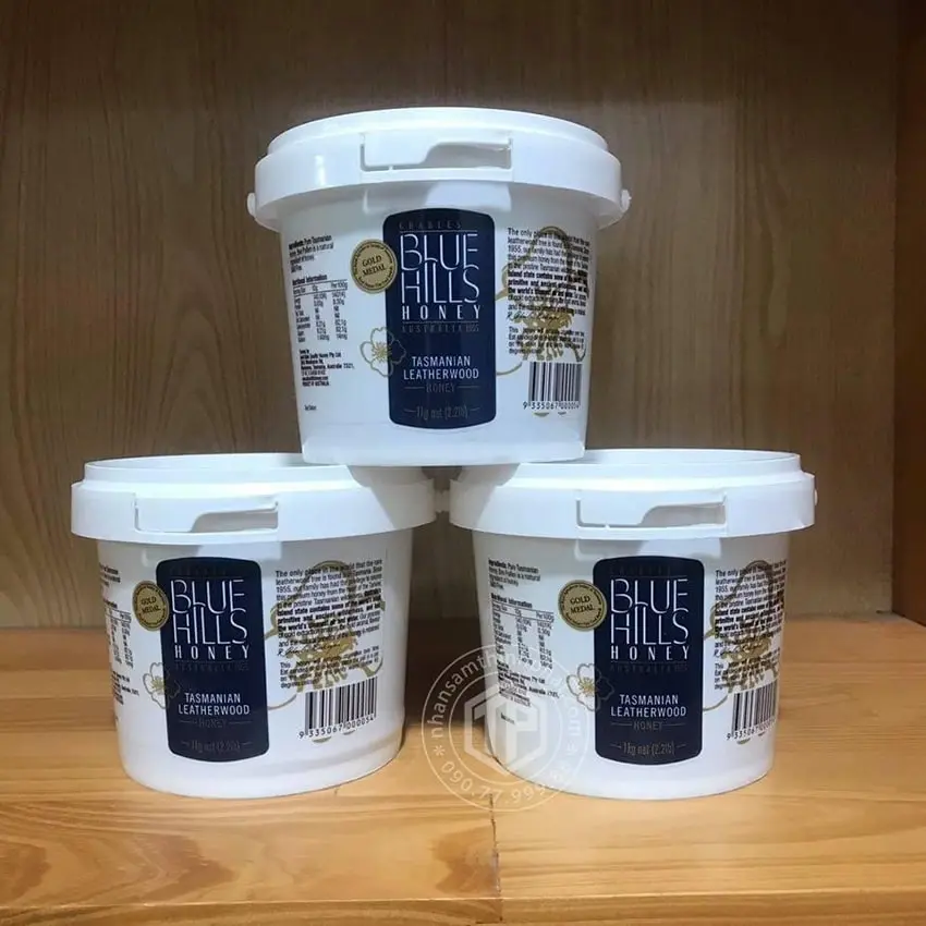 Mật ong Leatherwood vùng Tasmania hủ 1 kg nhập khẩu từ Úc