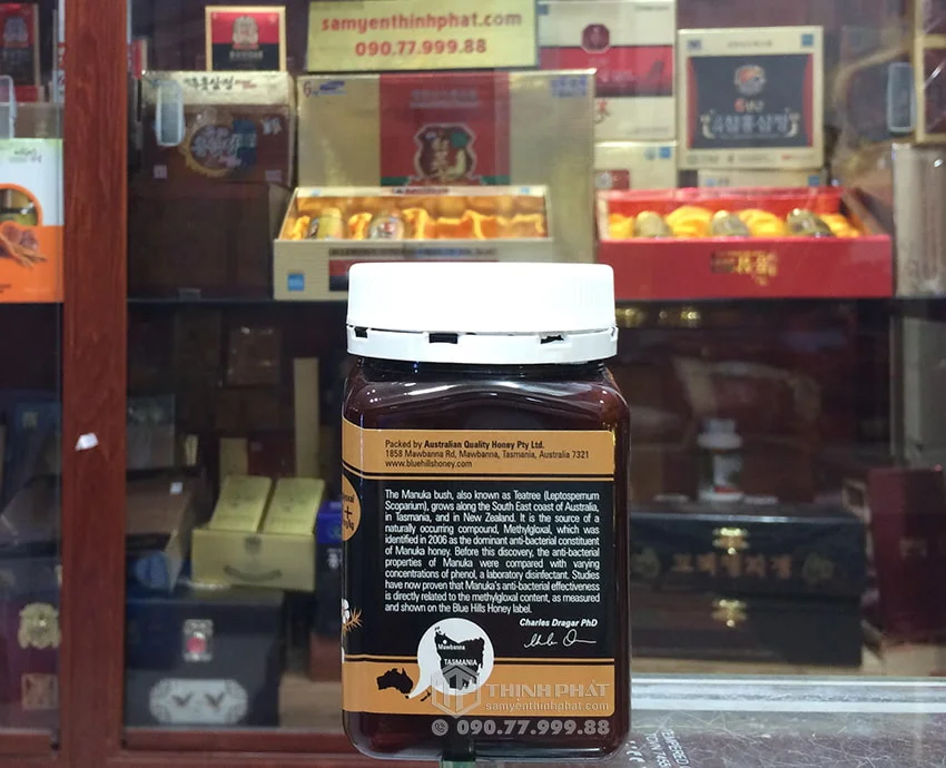 Mật Ong Manuka Blue Hills 250+ 500g