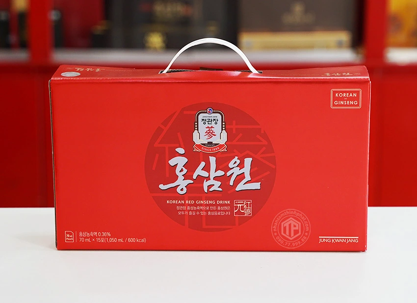 Nước hồng sâm KGC 15 gói sâm Chính phủ Hàn Quốc Jung Kwan Jang