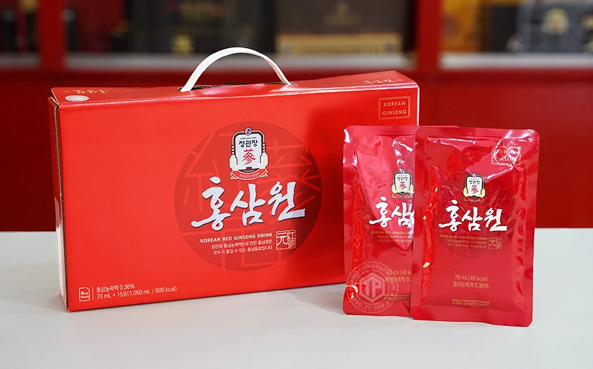 Nước hồng sâm KGC 15 gói sâm Chính phủ Hàn Quốc Jung Kwan Jang