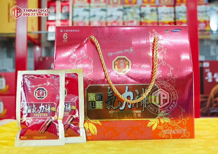 Tinh chất hồng sâm khí lực dạng nước hộp 30 gói sâm Hàn Quốc chính hãng Bio Tinh chất hồng sâm khí lực dạng nước hộp 30 gói sâm Hàn Quốc chính hãng Bio