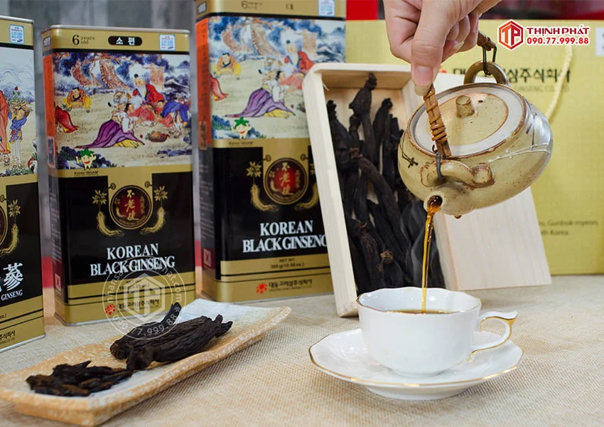 Hắc sâm củ khô 300g hộp thiếc chính hãng Deadong Hàn Quốc Hắc sâm củ khô 300g hộp thiếc chính hãng Deadong Hàn Quốc