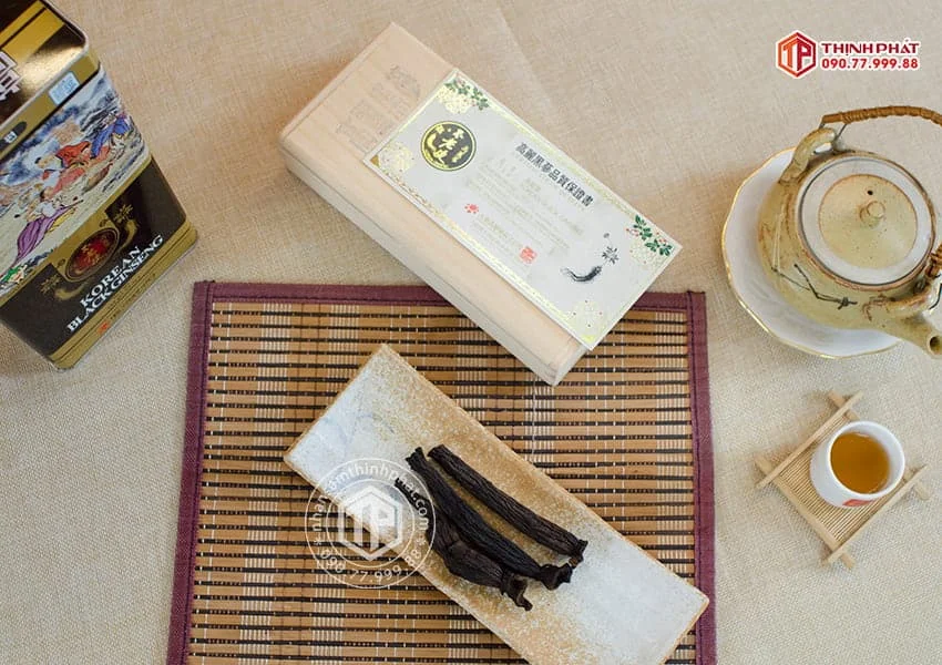 Hắc sâm củ khô 300g hộp thiếc chính hãng Deadong Hàn Quốc Hắc sâm củ khô 300g hộp thiếc chính hãng Deadong Hàn Quốc