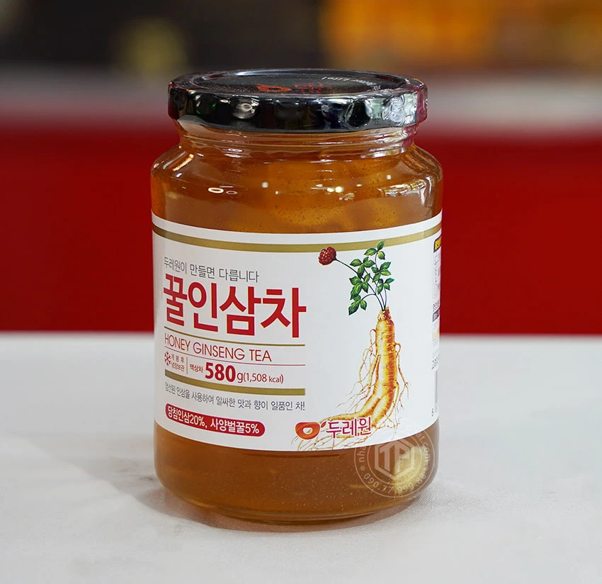 Hủ sâm tươi ngâm mật ong