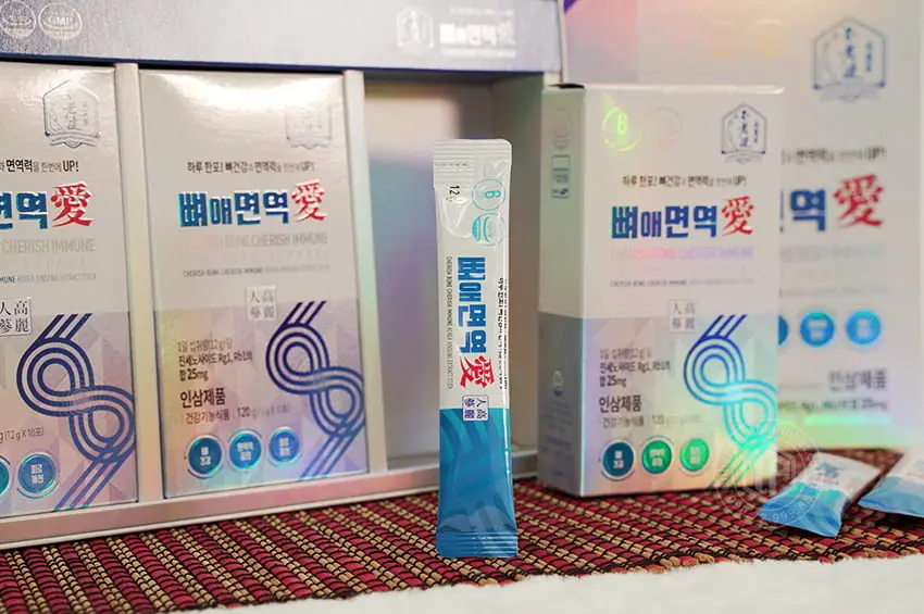 Tinh chất nhân sâm bổ xương khớp hộp 30 gói x 12g Tinh chất nhân sâm bổ xương khớp hộp 30 gói x 12g