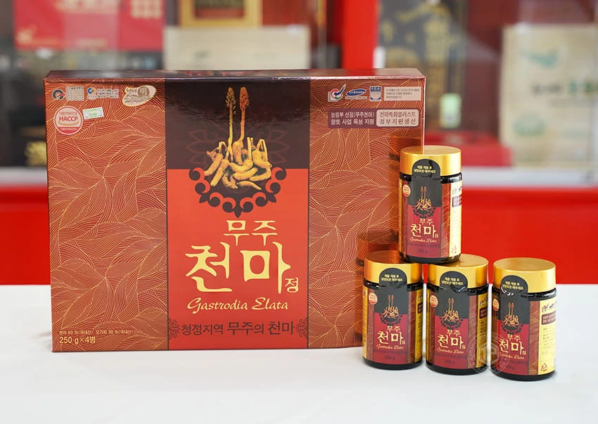 Cao thiên ma Hàn Quốc 4 lọ x 250g