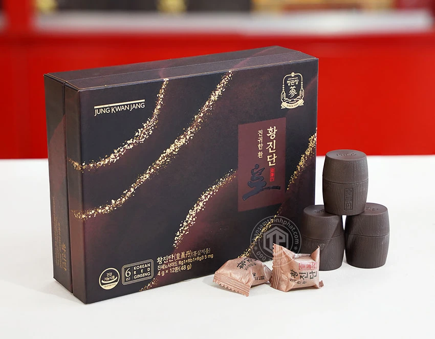 Hồng sâm linh đan KGC Hwangjidan Jung Kwan Jang 12 viên