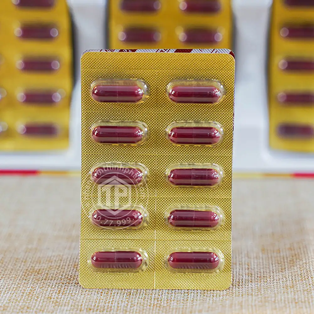 Viên đạm hồng sâm nhung hươu linh chi đông trùng hạ thảo insam Hàn Quốc 120v